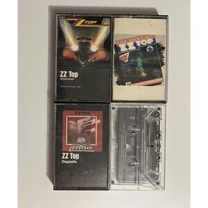 ZZ Top Cassette Lot of 4